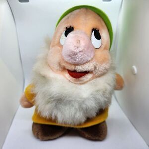 Disney Bashful 8" Plush Doll Snow White & 7 Dwarfs Dwarves‎ Vintage